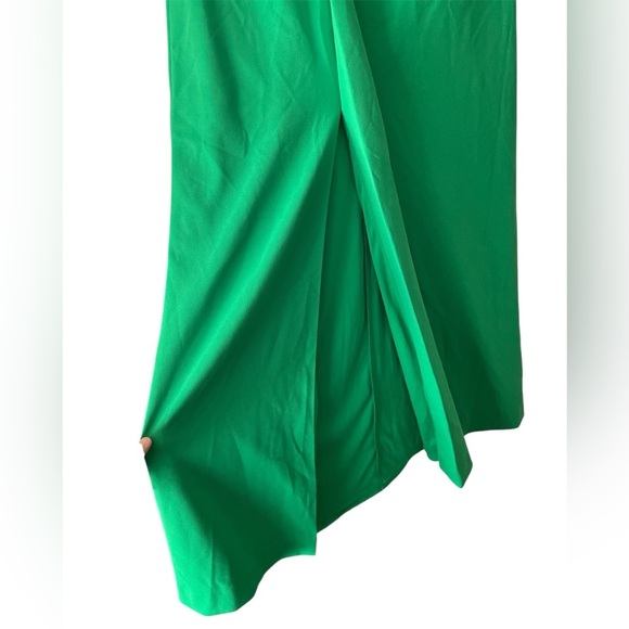 NWT Ralph Lauren Black Label Long Maxi Gown Dress Sleeveless Kelly Green Size 8 - Picture 6 of 6